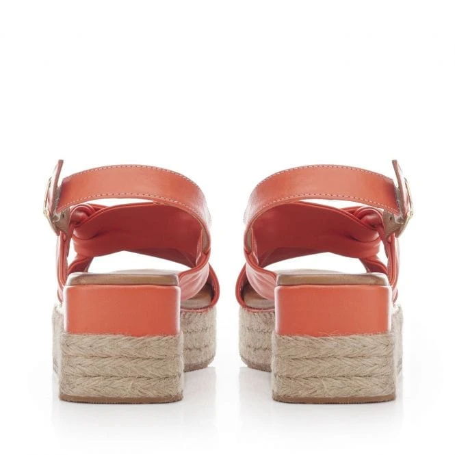 Paighton Orange Leather 5 Paighton Orange Leather - Image 3