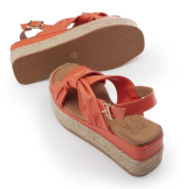 Paighton Orange Leather 6 Paighton Orange Leather - Image 4