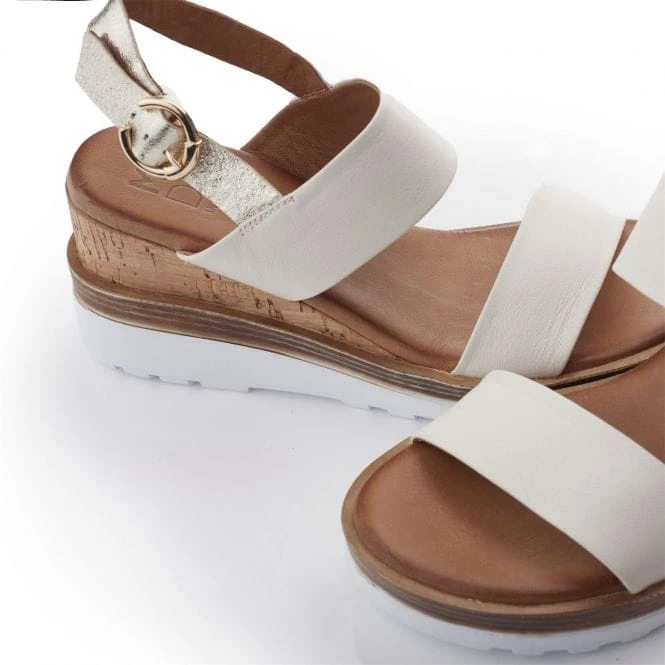 Pailynn Off White Leather 6 Pailynn Off White Leather - Image 4