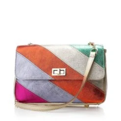 Prism Bag Multi Metallic Leather