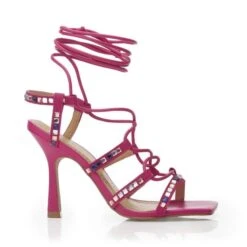 Roccoco Fuschia Leather