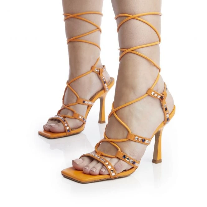 Roccoco Orange Leather 4 Roccoco Orange Leather - Image 2