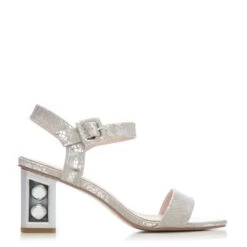 Sandypearl Silver Snake Print