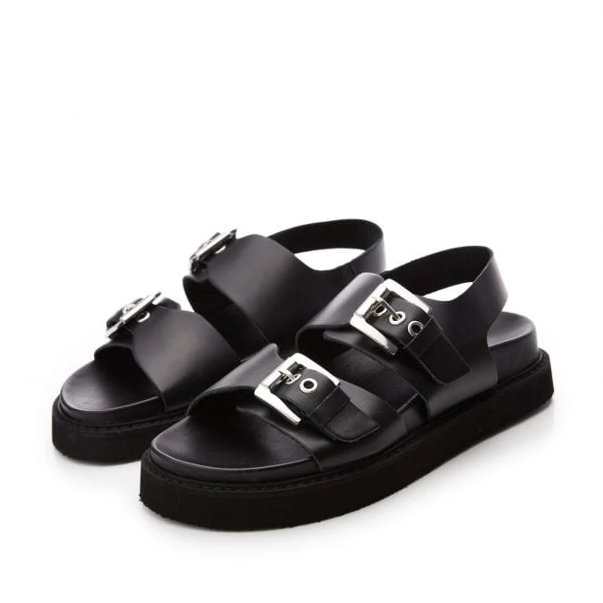 Sh Ava Black Leather 4 Sh Ava Black Leather - Image 2