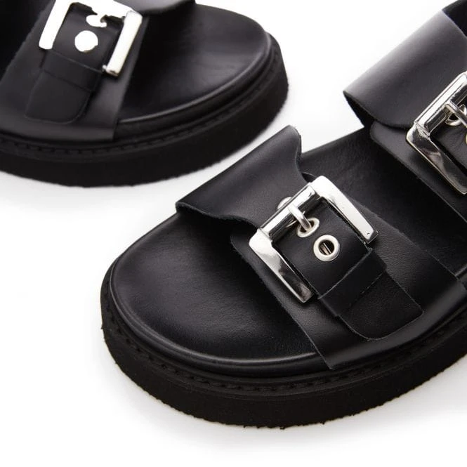 Sh Ava Black Leather 6 Sh Ava Black Leather - Image 4