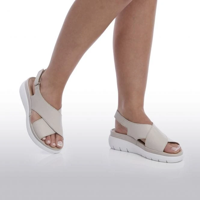 Shoon Sarita Off White Leather 4 Shoon Sarita Off White Leather - Image 2