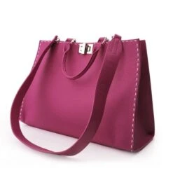 Sunshine Tote Fuschia Leather -Cheap Shoes Store sunshine tote fuschia leather p13197 87553 medium